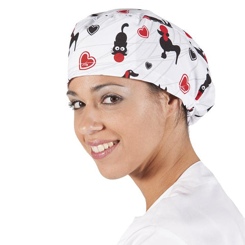 GORRO MICROFIBRA GOMA AJUSTABLE ESTAMPADO