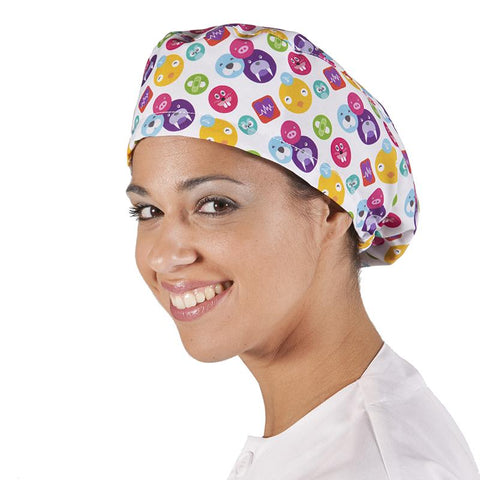 GORRO MICROFIBRA GOMA AJUSTABLE ESTAMPADO